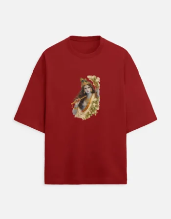 radha-krishna t-shirt, hare krishna t-shirt, spiritual tee, devotional tee,radha krishna couple tshirt