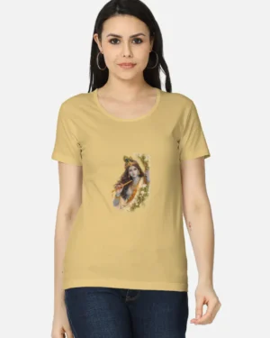 Krishna woman tee matrikano cotton t-shirt