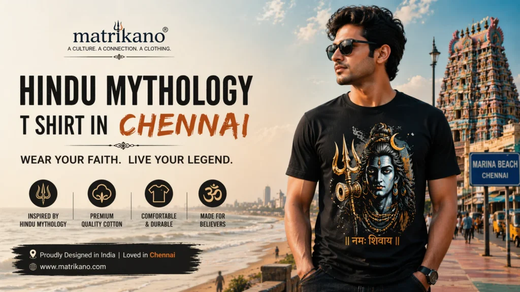 Hindu mythology t-shirt in Chennai - Matrikano