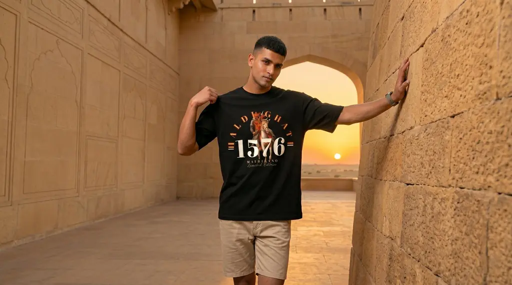 maharana pratap printed t shirts, haldighat 1576 T-Shirt for Men, Haldighati T-Shirt