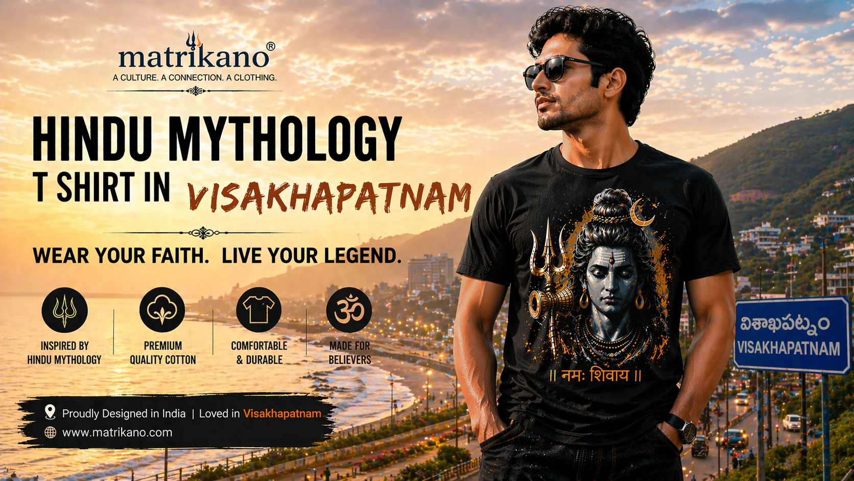 Hindu Mythology T-Shirt in Visakhapatnam - Matrikano