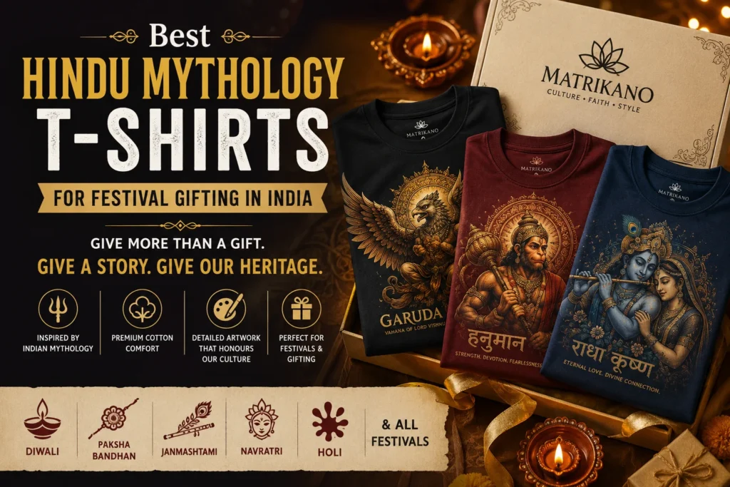 Best Hindu Mythology T-Shirts for Festival Gifting in India