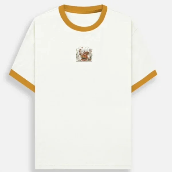 Banna Banni T-Shirt | Embroidery Ringer Tee