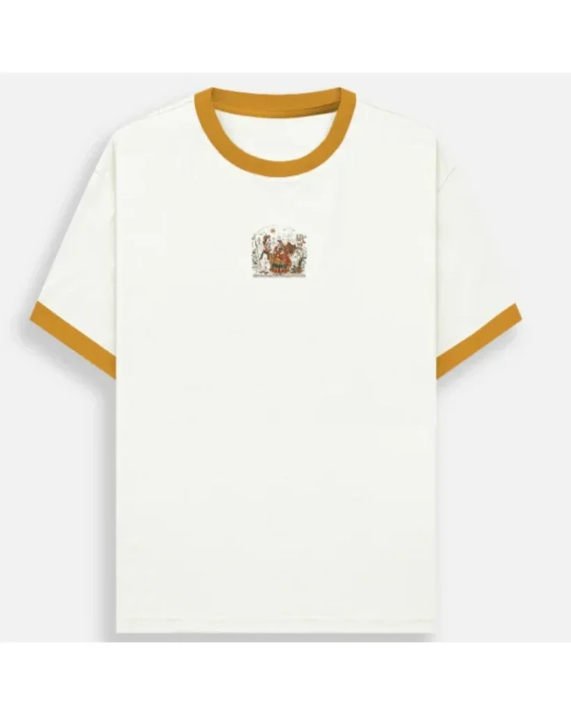 Banna Banni T-Shirt | Embroidery Ringer Tee